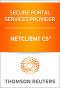 NetClient CS secure portal services provider, Thomson Reuters